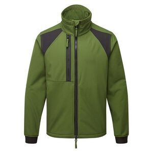 Portwest Mens 2 Layer Soft Shell Jacket / Olive Green